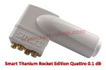 КОНВЕРТОР ЗА МУЛТИКЛЮЧ SMART TITANIUM ROCKET 0.1 dB КОНВЕРТОР ЗА МУЛТИКЛЮЧ SMART TITANIUM ROCKET 0.1 dB